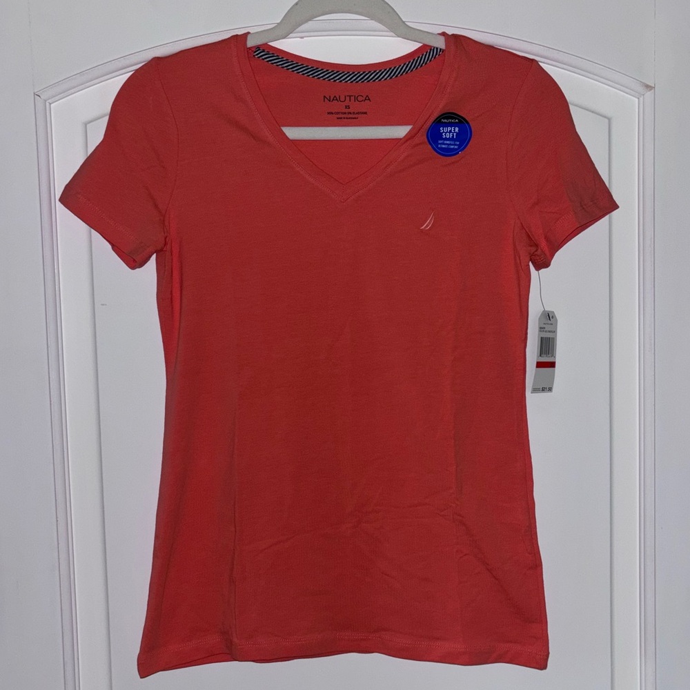 Nautica V neck tee